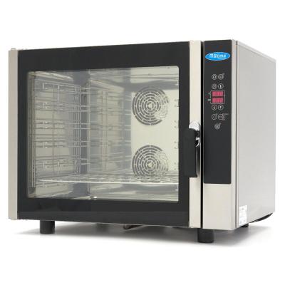 MAXIMA 08500209 | Kombinovaná parní Trouba - vhodná pro 6 Zásobníky (1/1 GN / 60 x 40 cm) - Digitální Displej - 400V