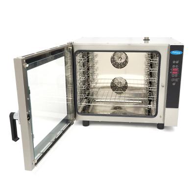 MAXIMA 08500209 | Kombinovaná parní Trouba - vhodná pro 6 Zásobníky (1/1 GN / 60 x 40 cm) - Digitální Displej - 400V