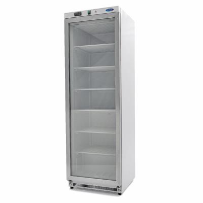 MAXIMA 09405019 | Mraznička - 400 l - bílá - se skleněnými dveřmi