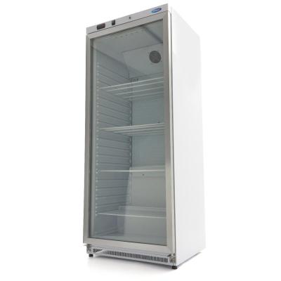 MAXIMA 09405030 | Chladnička - 600 l - bílá - se skleněnými dveřmi