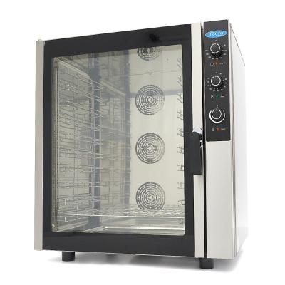 MAXIMA 08500207 | Kombinovaná parní Trouba - vhodná pro 10 Zásobníky (1/1 GN / 60 x 40 cm) - Analogová - 400V