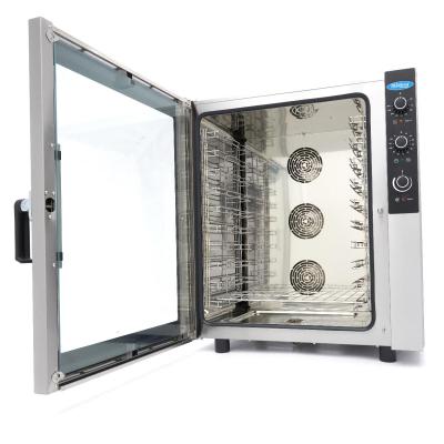 MAXIMA 08500207 | Kombinovaná parní Trouba - vhodná pro 10 Zásobníky (1/1 GN / 60 x 40 cm) - Analogová - 400V