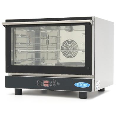 MAXIMA 08500203 | Kombinovaná parní Trouba - vhodná pro 4 Zásobníky (1/1 GN / 60 x 40 cm) - Digitální Displej - 400V