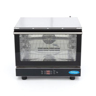 MAXIMA 08500203 | Kombinovaná parní Trouba - vhodná pro 4 Zásobníky (1/1 GN / 60 x 40 cm) - Digitální Displej - 400V