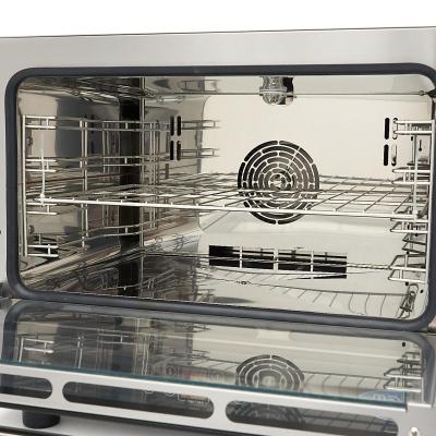 MAXIMA 08500203 | Kombinovaná parní Trouba - vhodná pro 4 Zásobníky (1/1 GN / 60 x 40 cm) - Digitální Displej - 400V