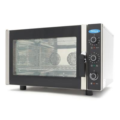MAXIMA 08500205 | Kombinovaná parní Trouba - vhodná pro 4 Zásobníky (1/1 GN / 60 x 40 cm) - Analogová - 400V