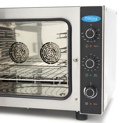 MAXIMA 08500205 | Kombinovaná parní Trouba - vhodná pro 4 Zásobníky (1/1 GN / 60 x 40 cm) - Analogová - 400V