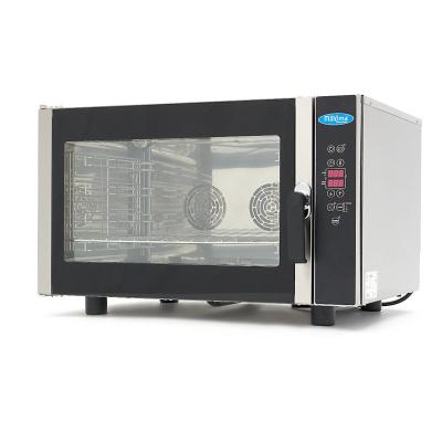 MAXIMA 08500208 | Kombinovaná parní Trouba - vhodná pro 4 Zásobníky (1/1 GN / 60 x 40 cm) - Digitální Displej - 400V