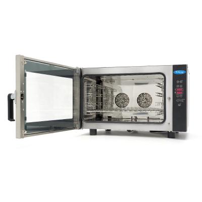 MAXIMA 08500208 | Kombinovaná parní Trouba - vhodná pro 4 Zásobníky (1/1 GN / 60 x 40 cm) - Digitální Displej - 400V