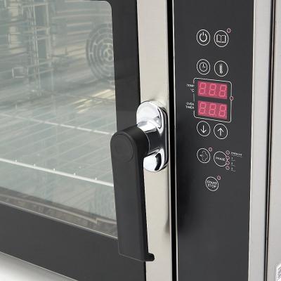 MAXIMA 08500208 | Kombinovaná parní Trouba - vhodná pro 4 Zásobníky (1/1 GN / 60 x 40 cm) - Digitální Displej - 400V