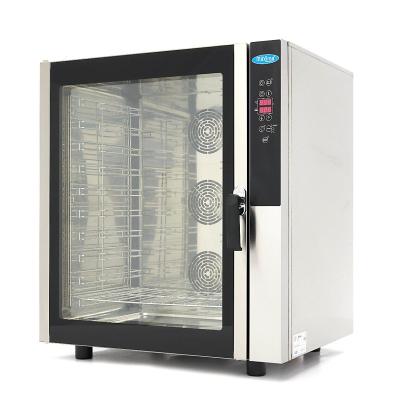 MAXIMA 08500210 | Kombinovaná parní Trouba - vhodná pro 10 Zásobníky (1/1 GN / 60 x 40 cm) - Digitální Displej - 400V