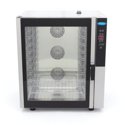 MAXIMA 08500210 | Kombinovaná parní Trouba - vhodná pro 10 Zásobníky (1/1 GN / 60 x 40 cm) - Digitální Displej - 400V