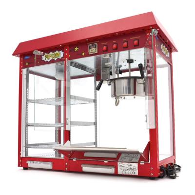 MAXIMA 09506006 | Popcornovač - 150gr - s ohřívací vitrínou