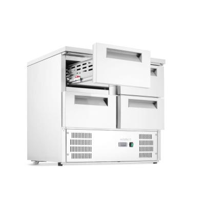 ARKTIC 236154 | Chladicí stůl s pracovní deskou z nerezové oceli, Arktic, 112L