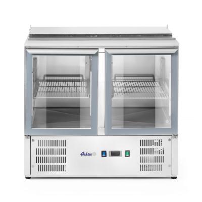 ARKTIC 236246 | Chladící pult s výklopným víkem, dvoukřídlými dveřmi, Arktic, 146L