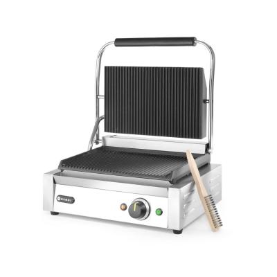 HENDI 263655 | Kontaktní gril Panini, HENDI, Stříbrná