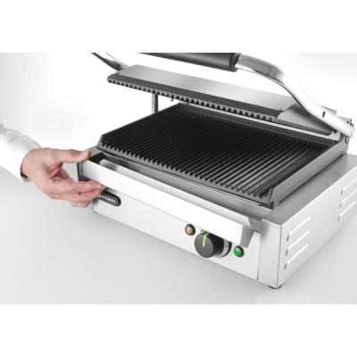 HENDI 263655 | Kontaktní gril Panini, HENDI, Stříbrná