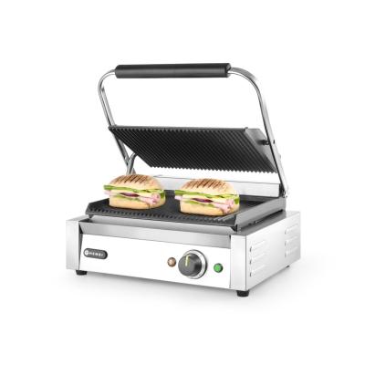 HENDI 263655 | Kontaktní gril Panini, HENDI, Stříbrná