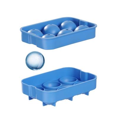 BARUP 679029 | Forma na kostky ledu ve tvaru koule, BarUp, Modrá