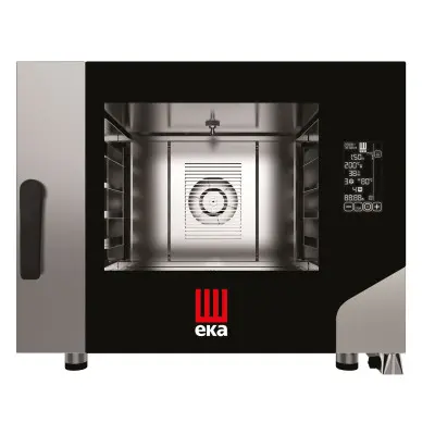 Konvektomat Millennial Black Mask , 4× 600×400 mm - elektromechanicky ovládaný, elektrický, Tecnoeka, 400V/7800W, 850x1035x