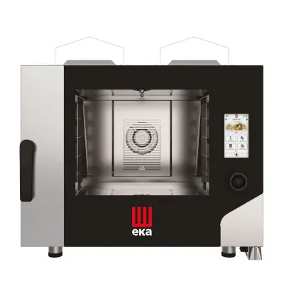 Konvektomat Millennial Touch Screen Bakery s automatickým mycím systémem, 4x600x400 mm - ovládaná elektronicky, plynová,