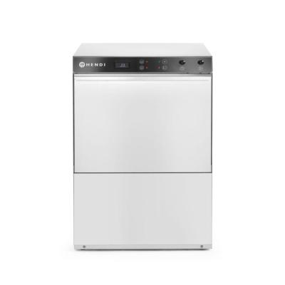 HENDI 233054 | Myčka nádobí K50, HENDI, Budget Line, s odpadním čerpadlem a dávkovačem mycího prostředku