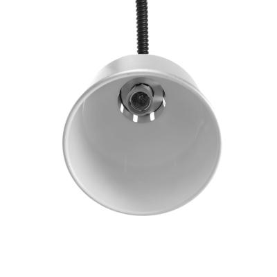 HENDI 273883 | Výškově nastavitelná ohřívací lampa válcová, HENDI, Stříbrná, ⌀175x(H)250mm