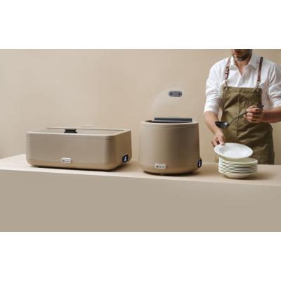 HENDI 470442 | Chafing dish UNIQ, HENDI, designed by Robert Bronwasser, GN 1/1, Béžová