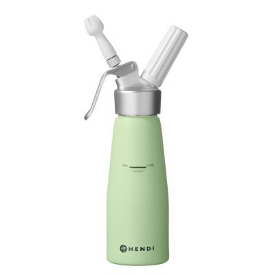 HENDI 975879 | Láhev na šlehačku, HENDI, 0, 5L, Pastelově zelená, ⌀80x(H)260mm