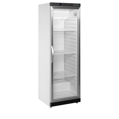 TEFCOLD 33852 | Chladicí skříň prosklené dveře, bílá | UR 400 G