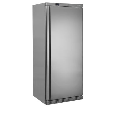 TEFCOLD 53539 | Chladicí skříň s plnými dveřmi, nerez | UR 600 SS