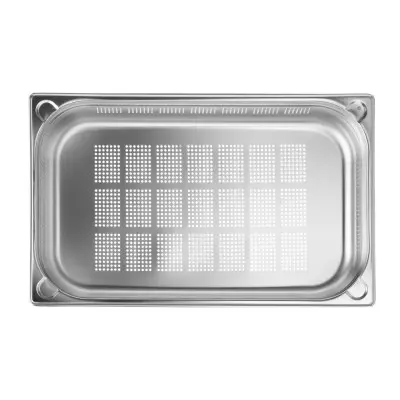 Kontejner GN 1/1 perforovaný, HENDI, Kitchen Line, GN 1/1, 14L, (H)100mm | 807132