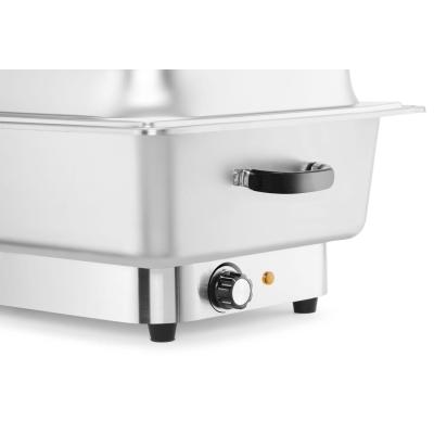HENDI 204900 | Elektrický ohřívač pokrmů Pollina, HENDI, Profi Line, 9L, Stříbrná