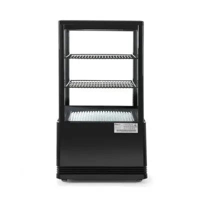 Chlazená skříň displeje, 58 l, Arktic, černá, 230V/170W, 452x406x(H)830mm | 233627