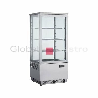 GASTRO-TIP 6174004 | Vitrína chladící RT-78L-8 nerez