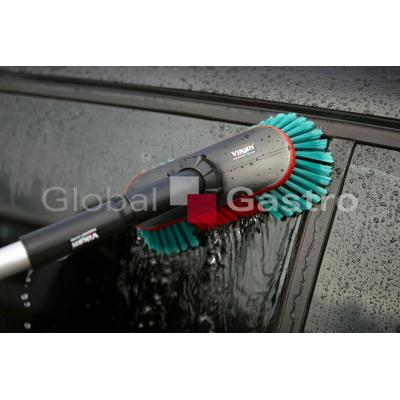 VIKAN 570502526852 | Auto-kartáč průtokový měkký 250 mm , černý 526852