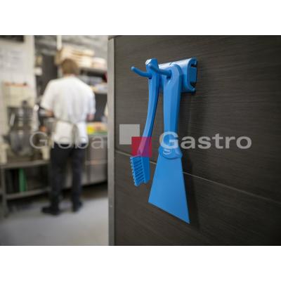 VIKAN 5705022029729 | Háček dvojitý k nástěnnému držáku, 82mm, černý 10149