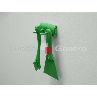 VIKAN 5705022029729 | Háček dvojitý k nástěnnému držáku, 82mm, černý 10149