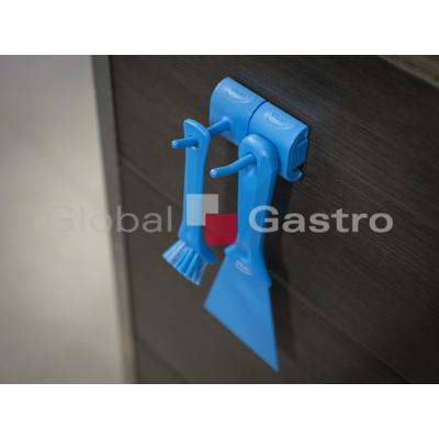 VIKAN 5705022029729 | Háček dvojitý k nástěnnému držáku, 82mm, černý 10149