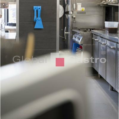 VIKAN 5705022029729 | Háček dvojitý k nástěnnému držáku, 82mm, černý 10149