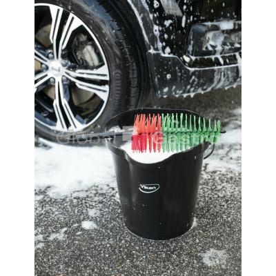 VIKAN 5705022028326 | Kartáč AL na kola 425 mm měkký, černý 525652
