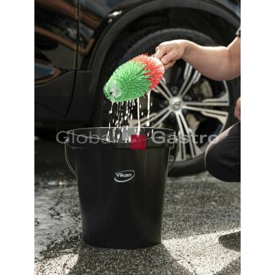 VIKAN 5705022028326 | Kartáč AL na kola 425 mm měkký, černý 525652