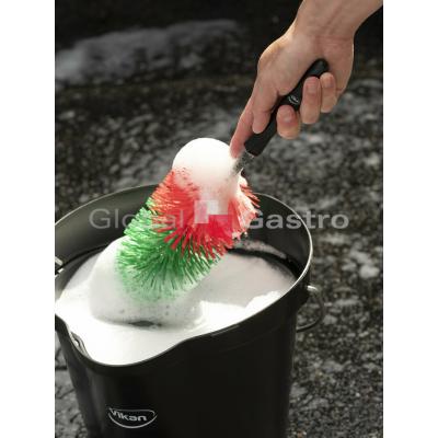 VIKAN 5705022028326 | Kartáč AL na kola 425 mm měkký, černý 525652