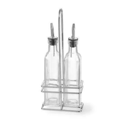 Menážky olej/ocet, HENDI, 2x0,237L, 0,47L, 115x60x(H)325mm | 460245