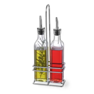 Menážky olej/ocet, HENDI, 2x0,237L, 0,47L, 115x60x(H)325mm | 460245