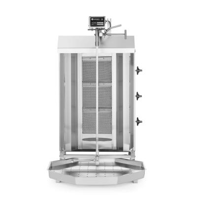 HENDI 143087 | Plynový gril na kebab, HENDI, Profi Line, 9, 75kW