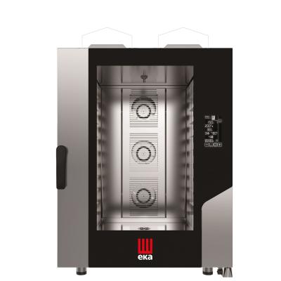 TECNOEKA MKF1064GBM | Konvektomat Millennial Black Mask Bakery, plynová, Tecnoeka, 18kW