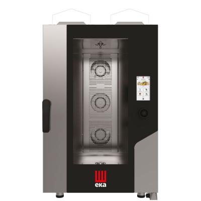 TECNOEKA MKF1111GTS | Konvektomat Millennial Touch Screen Gastro s automatickým mycím, 11x GN 1/1 - elektronicky ovládan