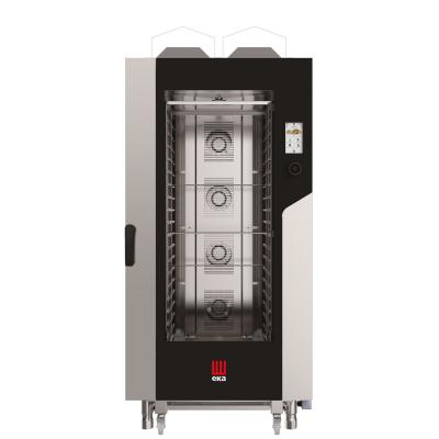TECNOEKA MKF2011GTS | Konvektomat Millennial Touch Screen Gastro s automatickým mycím systémem, 20x GN 1/1 - ovládaná el