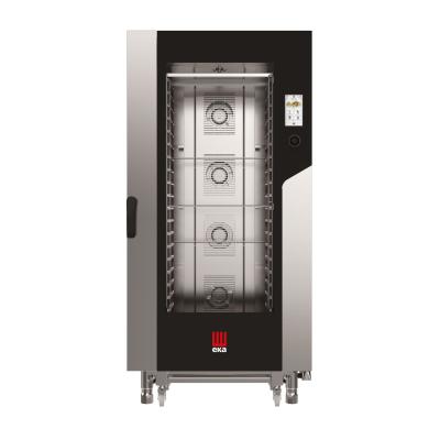 TECNOEKA MKF2011TS | Konvektomat Millennial Touch Screen Gastro s automatickým mycím systémem, 20 × GN 1/1 - elektronick
